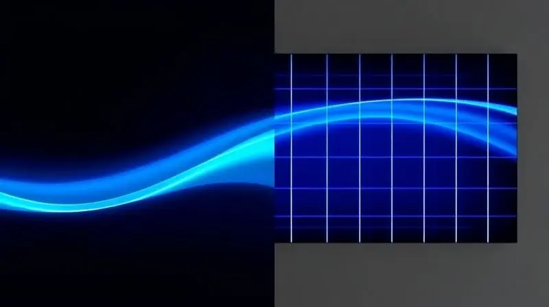 Comparativo visual mostrando a operação suave e constante da tecnologia Inverter versus o ciclo liga-desliga de um ar-condicionado convencional.