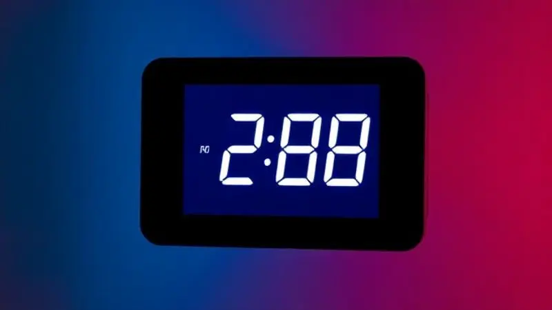 Visor de um termostato digital exibindo a temperatura, ilustrando o conceito de BTUs e sua importância para a climatização do ambiente.